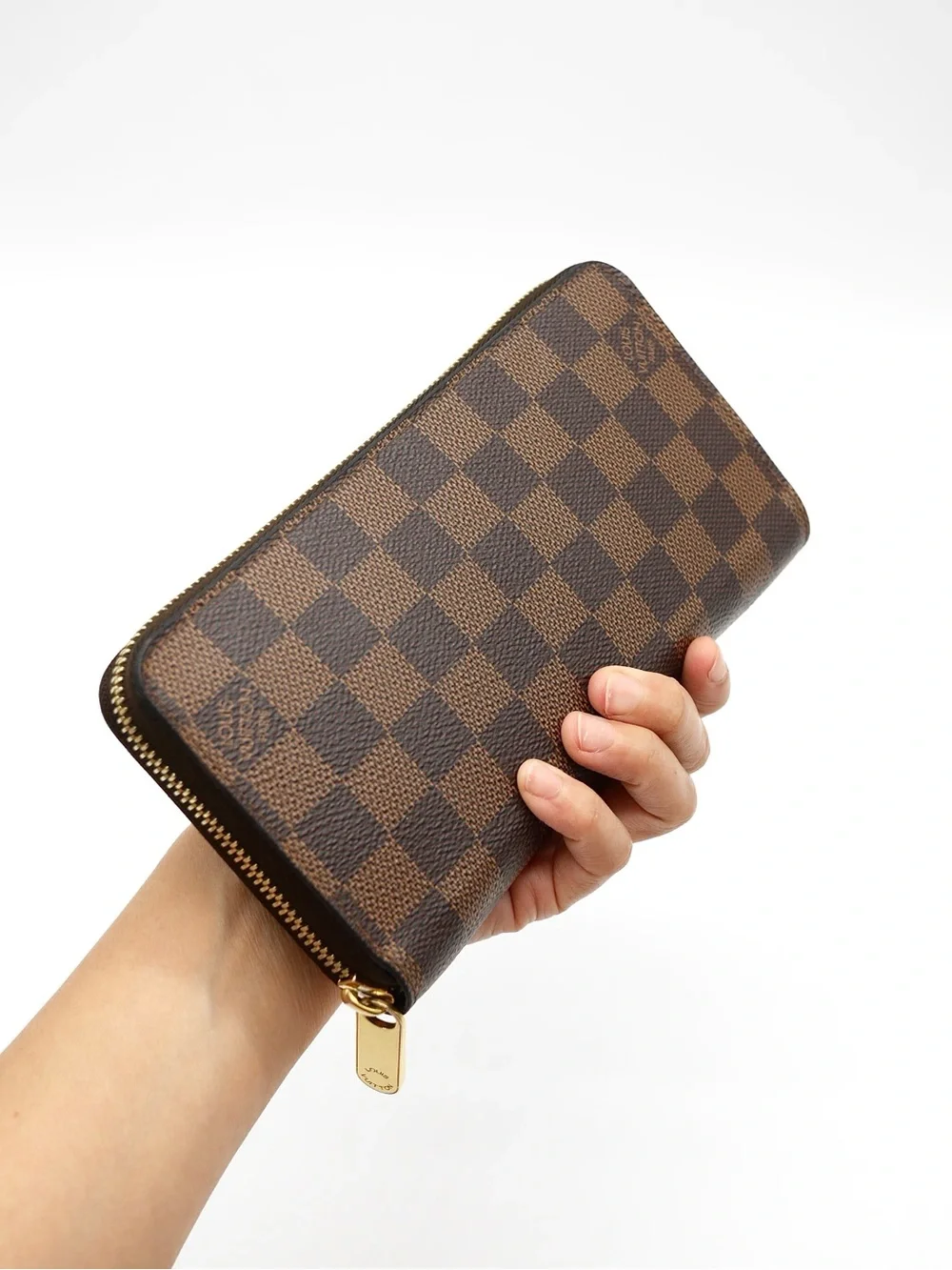 🍓LV Zippy Damier Ebene LM3189
